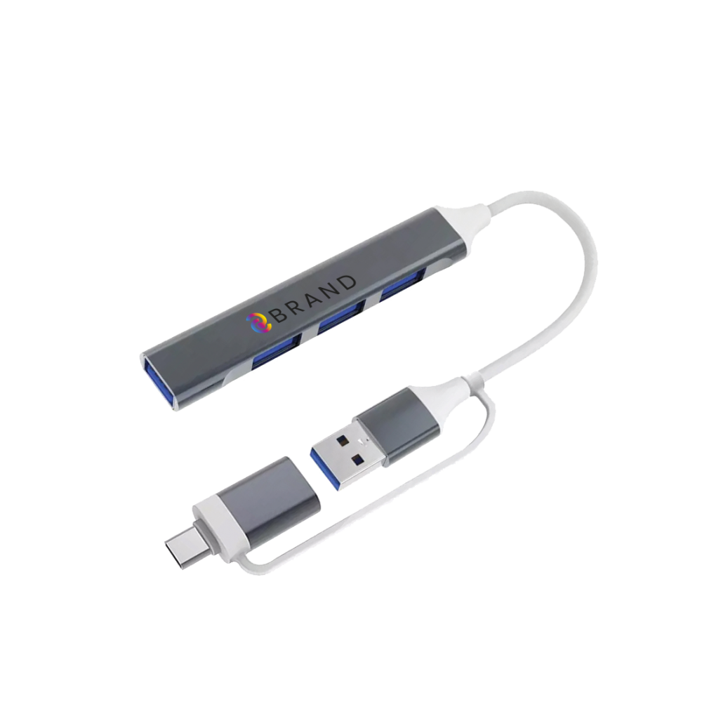 Hub USB avec 3 ports USB 2.0 + 1 port USB 3.0