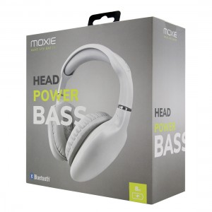 Casque audio bluetooth 5.0 - 10 heures d'autonomie - blanc